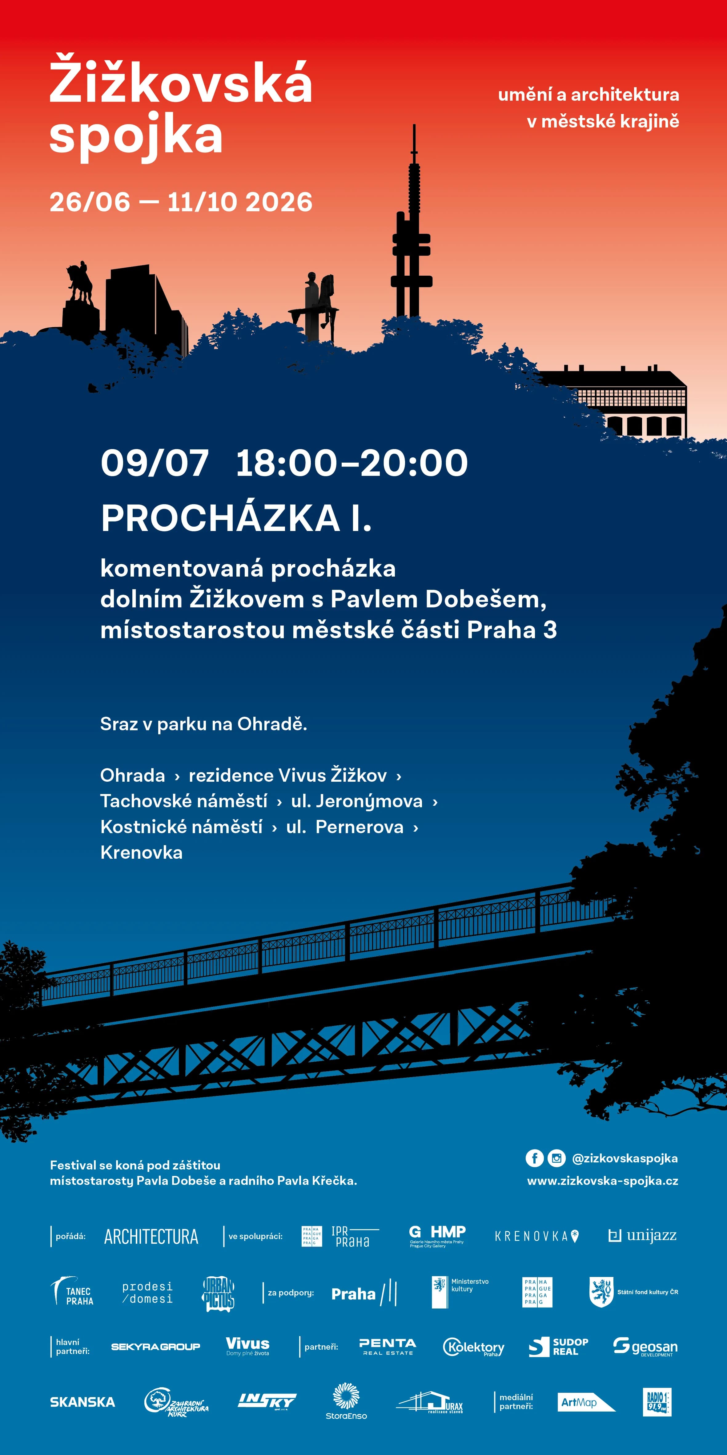 Komentovaná procházka z Ohrady na Krenovku